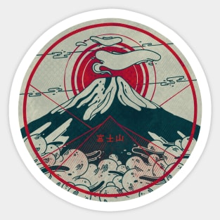 Mount Fuji Sticker